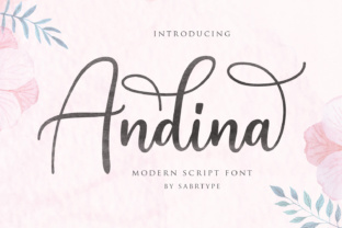 Andina Script: A Modern Touch for Elegant Designs