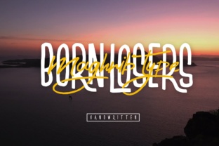 Born Losers: A Unique Font for Creative Expression