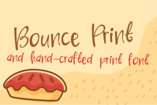 Bounce Print: A Unique Hand-Crafted Font for Modern Design