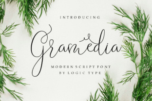 Gramedia: The Elegant Handwritten Font for Timeless Design