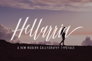 Hellarria Script: A Modern Handwritten Font for Creative Expression