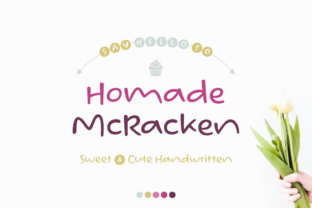 Homade McRacken: A Playful and Handwritten Font for Creative Projects