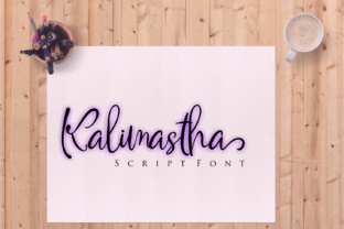 Kalimastha: A Playful Calligraphy Style Font for Diverse Projects