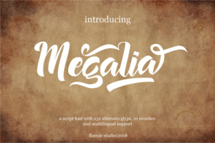Megalia: A Versatile Hand Lettering Font