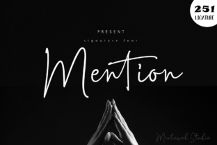Mention: A Signature Font for Modern Design and Strategic Communication