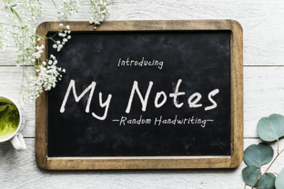 My Notes: A Handwritten Font for Authentic Expression