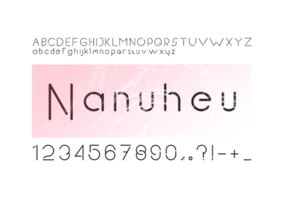 Nanuheu: A Bold and Stylish Font for Modern Design