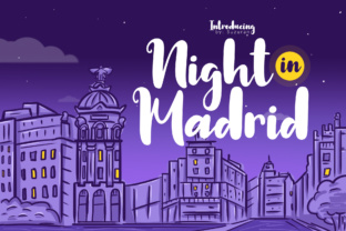 Night in Madrid Font: A Stylish Choice
