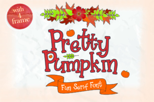 Pretty Pumpkin: A Unique Fall-Themed Font for Creative Projects