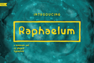 Raphaelum: A Fun Handwritten Font for Creative Expression