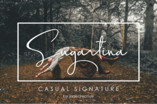 Sugartina: A Handwritten Font for Creative Expression
