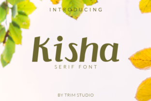 The Power of Kisha: A Hand-Drawn Serif Font for Modern Design