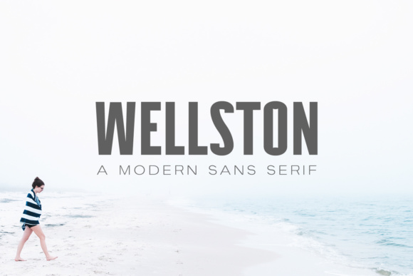 Wellston: A Modern Sans Serif Font for Versatile Design Needs