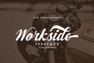 Workside Script: Modern Typography with Vintage Charm